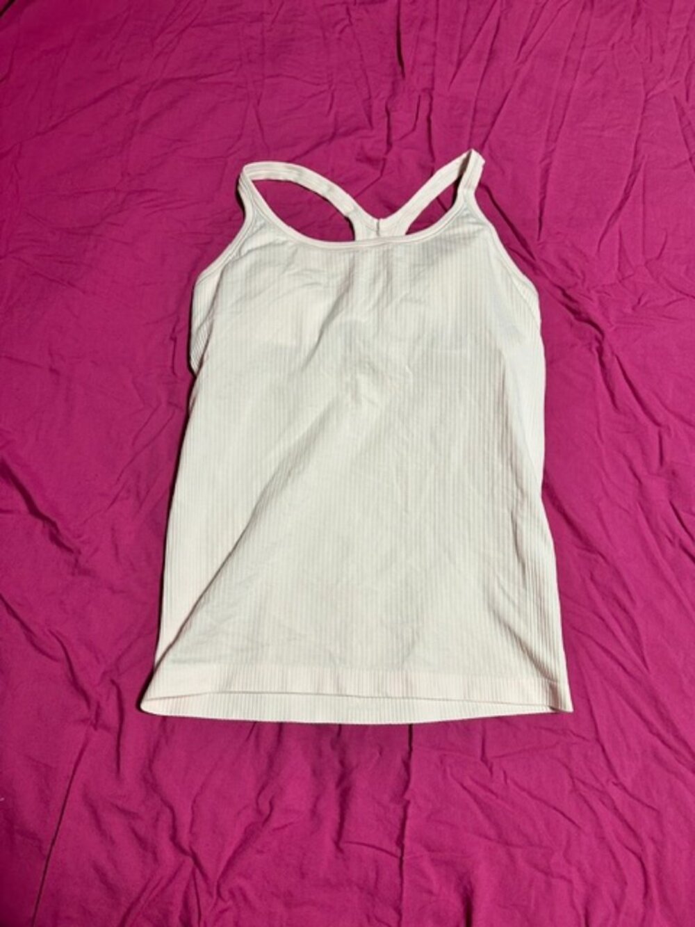 Lululemon ebb to street tank top size 10